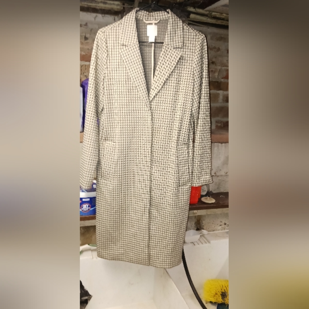 H&M Tweed raincoat